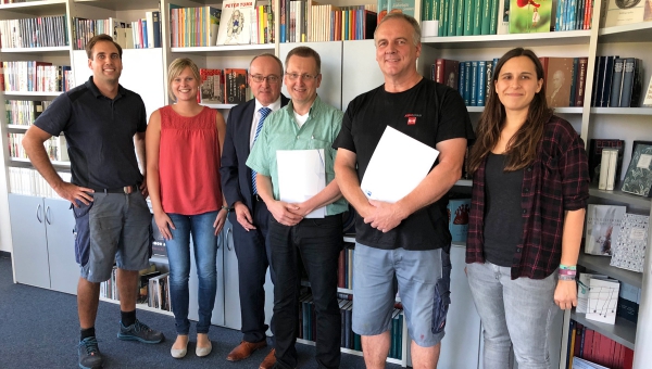 40-jähriges Jubiläum von zwei Mitarbeitern